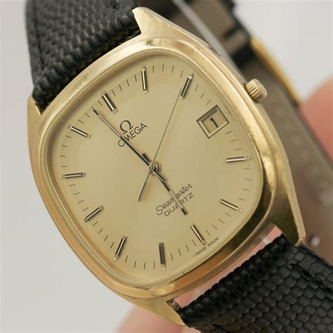 omega seamaster quartz vintage square|omega seamaster quartz vintage price.